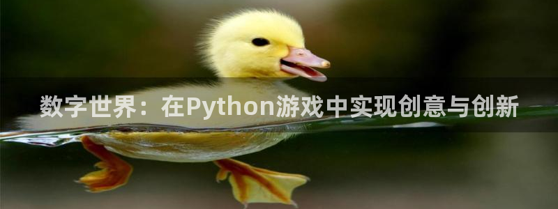 沐鸣2注册地址：数字世界：在Python游戏中实现创意与创新